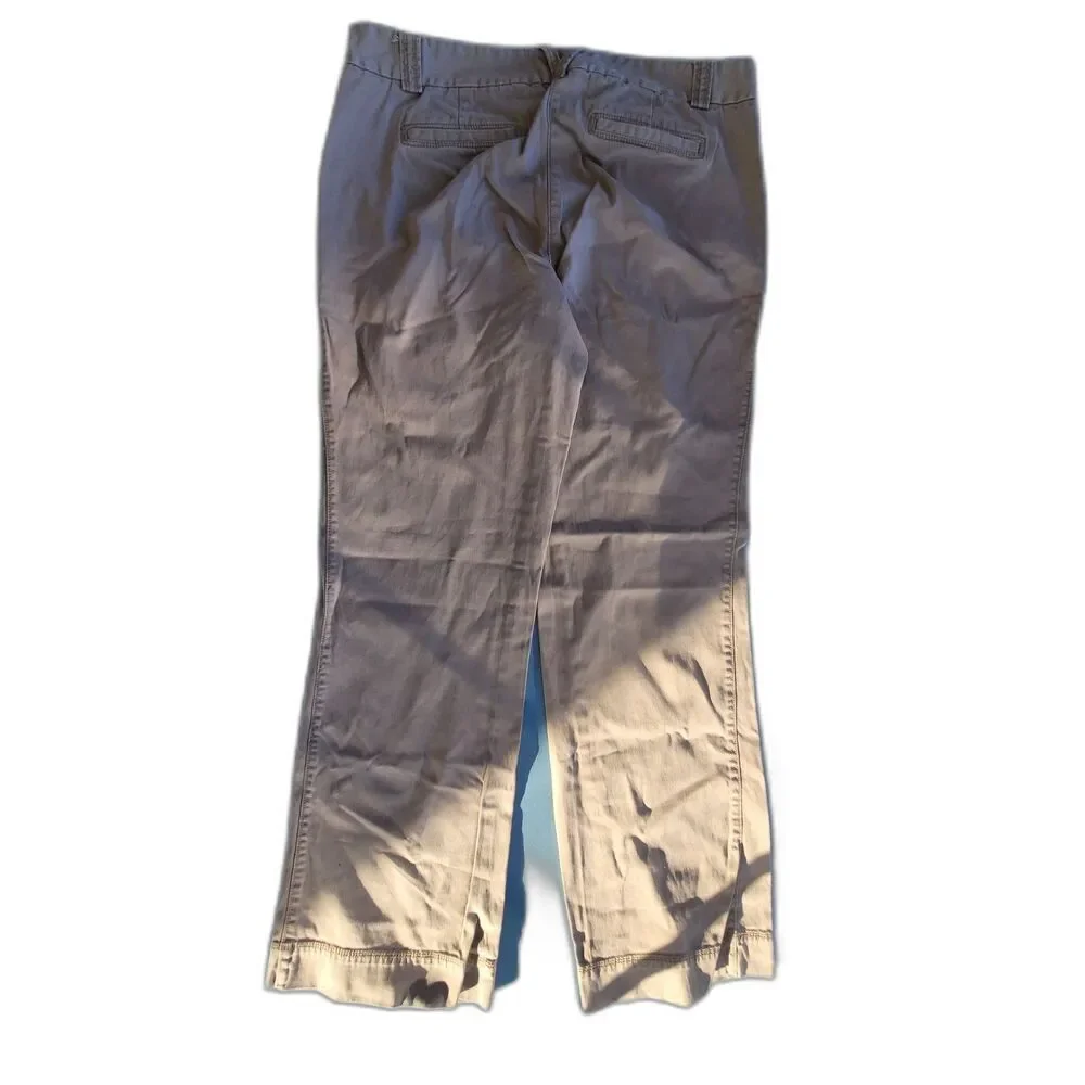 J.Crew Stretch Girls Khaki Tan Chino Pants Casual Slacks Size 12Reg